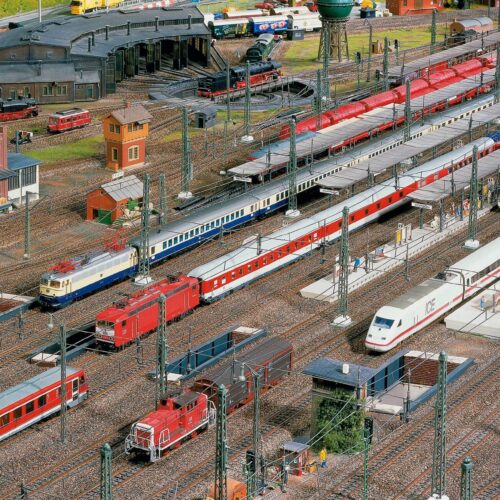 Komplexe Modelleisenbahn als Sinnbild für komplexe Arbeitssysteme